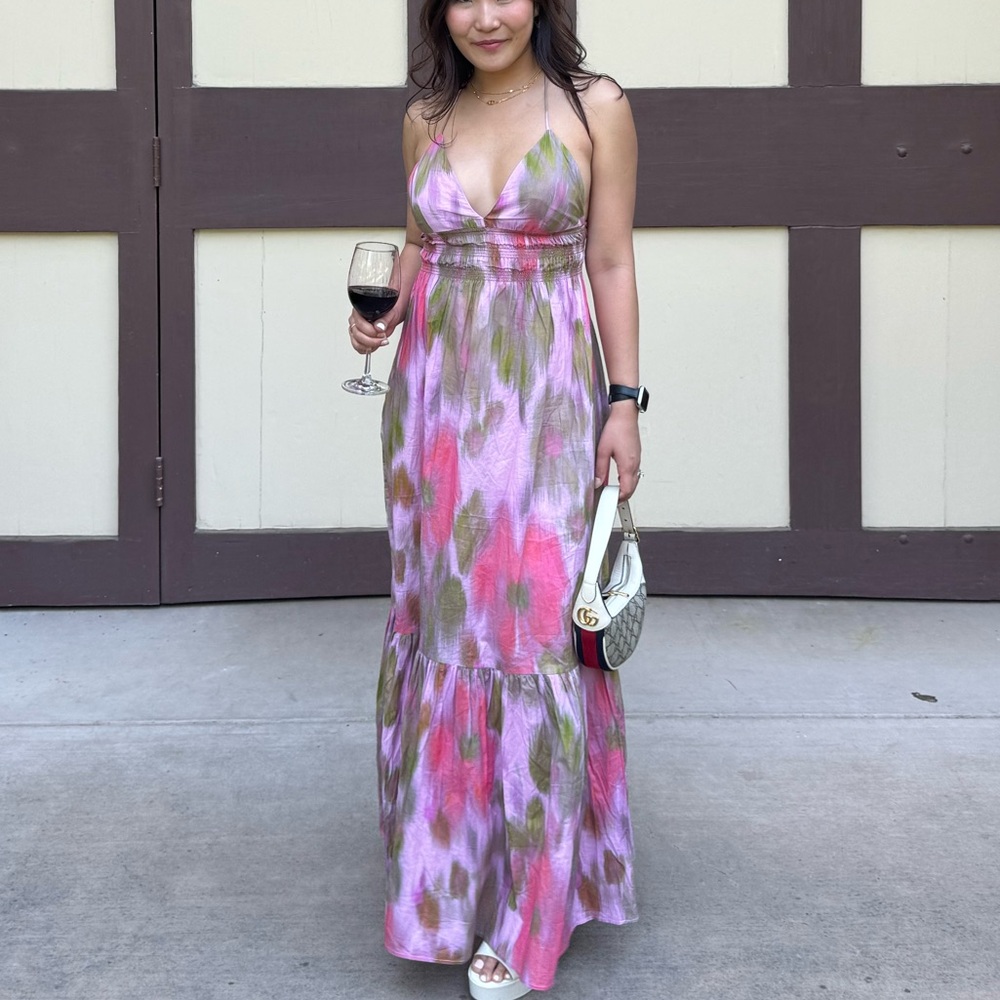 Zara floral dress
